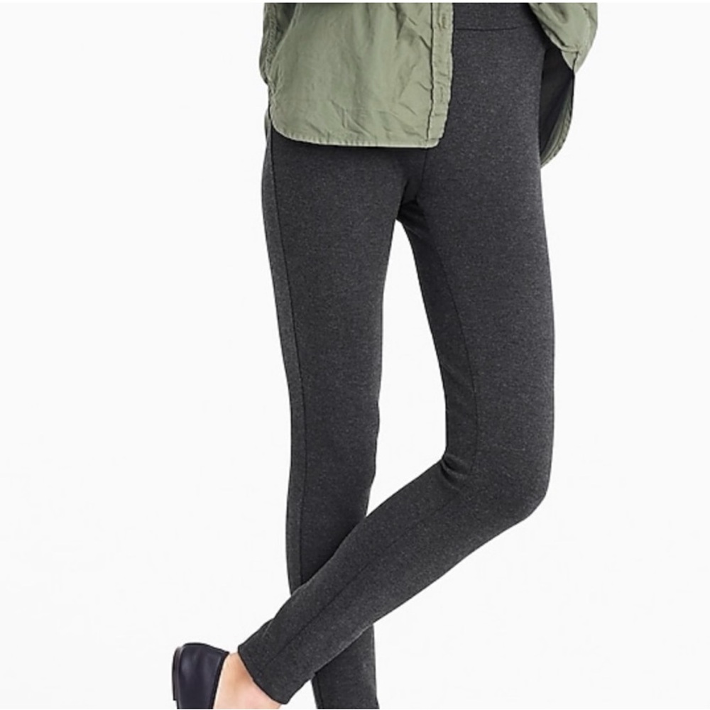 J. Crew dark gray pixie style pints knit pants brand new small